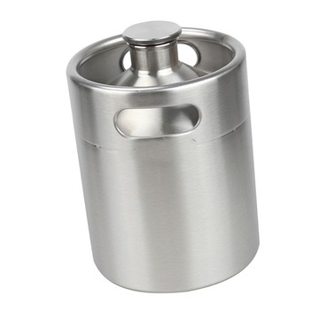 Keg Growler Mini Malkontent do piwa ze stali nierd