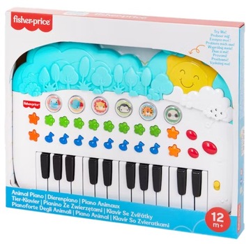 PIANINKO EDUKACYJNE FISHER PRICE PIANINO KEYBOARD