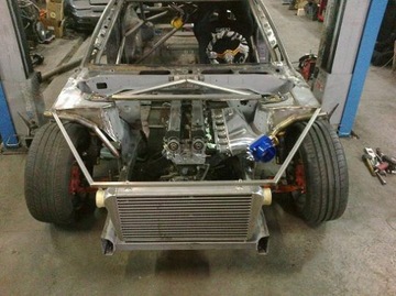 Универсальный алюминиевый демпфер 90мм greddy 1jz hks