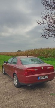 Alfa Romeo 166 I 2.5 i V6 24V 190KM 1999 Alfa Romeo 166 2.5 V6 busso 2.5 Benzyna 190KM, zdjęcie 6
