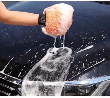РУЧКА ДЛЯ МОЙКИ АВТОМОБИЛЯ K2 WASH MITT ИЗ МИКРОФИБРЫ
