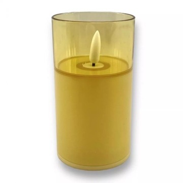 ŚWIECZKA LED NA BATERIE W TUBIE ŚREDNIA 11,5CM
