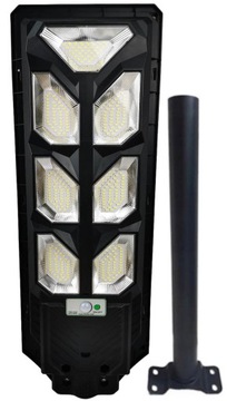 LAMPA LATARNIA ULICZNA SOLARNA 900W+PILOT+UCHWYT