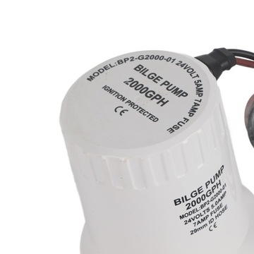 МИКРО НАСОС ТЮЛЬЯНОЙ ВОДЫ 2000GPH ВОДЯНОЙ НАСОС 24 В