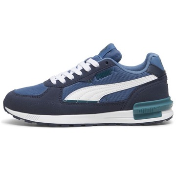 Buty młodzieżowe sportowe Puma Graviton Jr 38198737 wygodne granatowe 38