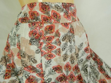 КРАСИВАЯ ЛЬНЯНАЯ ЮБКА 40