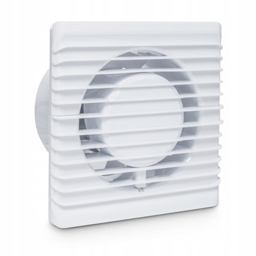 Zestaw wywiewny wentylator przez ścianę kpl. 100mm grafit standard