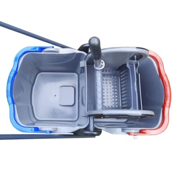 Тележка для уборки deClean, 2 ведра, 25 л Extra Jumbo HS306
