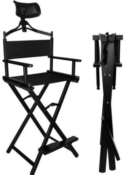 Стул для макияжа, складной алюминиевый подголовник, косметический