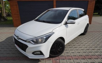 Hyundai i20 II Hatchback 5d Facelifting KAPPA 1.2 MPI 75KM 2019 Hyundai i20 Bezwypadkowy Serwisowany 1-Wlasciciel Grz.FoteleKierownica Lif