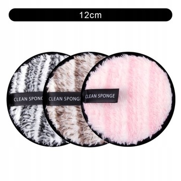 3Pcs Reusable Makeup Remover Pads Cotton Wipe