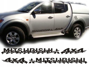 Naklejki na drzwi Mitsubishi 4x4 - L200 i inne