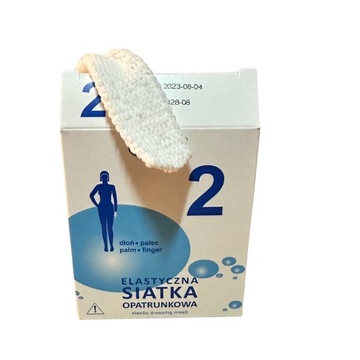 Siatka elastyczna 5 szt opatrunkowa Biomar 2 cm x 1 m