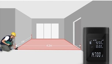 ПРОФЕССИОНАЛЬНЫЙ ЛАЗЕРНЫЙ ДАЛЬНОМЕР с зарядкой USB-C
