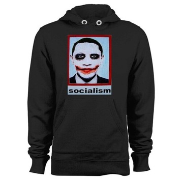 Bluza z kapturem Barack Obama Socialism Cotton print hoodie