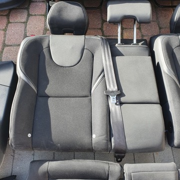 VOLVO V40 II СИДЕНЬЯ СИДЕНЬЯ ДВЕРИ ОБИВКА БЕКОНОВЫЙ ВЕЛОР ISOFIX