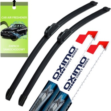 WYCIERACZKI PŁASKIE OXIMO HAK U 650mm+400mm 65cm+40cm ZESTAW + GRATIS