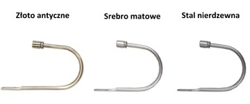 Держатель розетки, крючок, крючок для крепления штор, штор, ЦВЕТ: НЕРЖАВЕЮЩАЯ СТАЛЬ