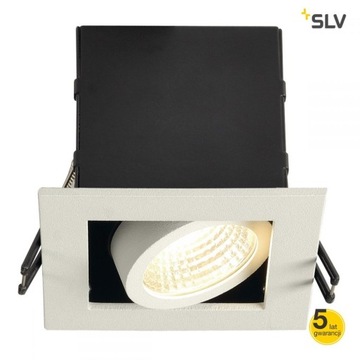 KADUX LED DL SET kwadratowa biała 3000K SLV