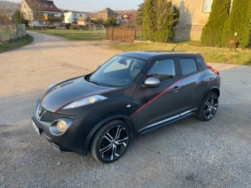 Nissan Juke I SUV 1.6 DIG-T 190KM 2011 NISSAN JUKE 1.6 DIG-T 190 KM *Skóry *felgi 19'' * *Ulter * tylko 137 tys.km, zdjęcie 1