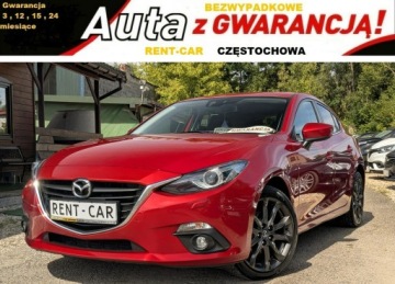 Mazda 3 III Hatchback Facelifting 1.5 SKYACTIV-D 105KM 2017 Mazda 3 OPŁACONY Bezwypadkowy Serwis GWARANCJA24M