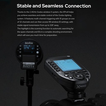 Godox XPROII-F 2.4G Wireless Flash Trigger