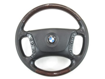 Kierownica Airbag BMW e38 e39 DREWNO Multifunkcja