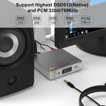 Аудиоконвертер ЦАП DS601 с декодером Bluetooth HiFi