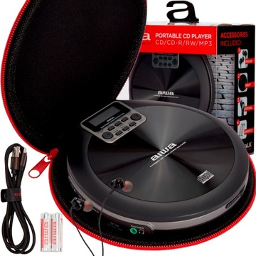 DISCMAN PRZENOŚNY ODTWARZACZ CD AIWA PCD-810BK