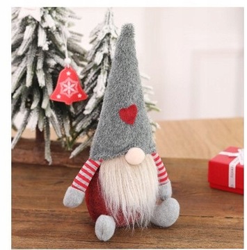 Гном, Дед Мороз, гном, елочное украшение Z3_S