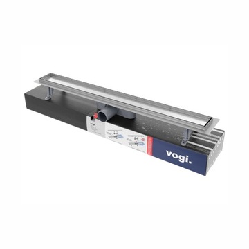 Odpływ liniowy VOGI INOX DUO pod płytkę - 100 cm