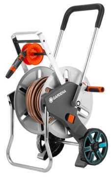 Wózek na wąż Gardena CleverRoll M Easy Metal wąż 25m zestaw 18547-20