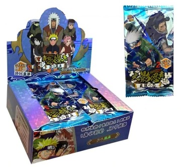 Karty Naruto Boostery Kart Do Gry w Wojne Kolekcja