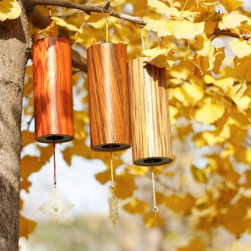 Колокольчики чакр Натуральные бамбуковые колокольчики Meditatio