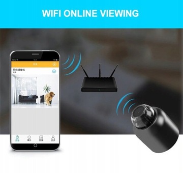 САМАЯ МАЛЕНЬКАЯ мини-камера Wi-Fi, 100 % беспроводная