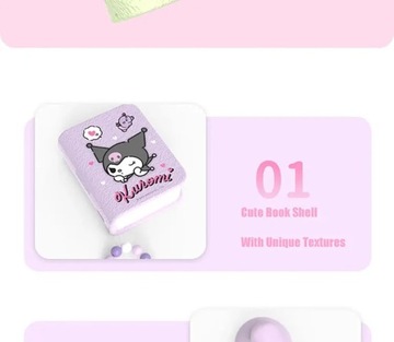 Наушники Kawaii Sanrio Kuromi Cinnamoroll, беспроводные Bluetooth-наушники-вкладыши
