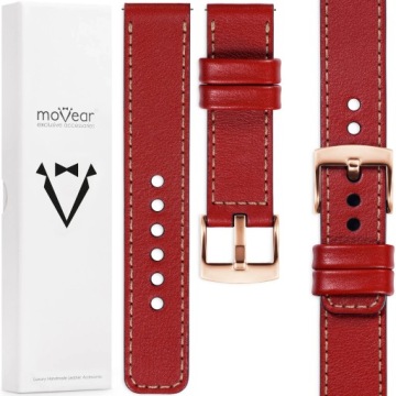 Kožený řemínek pro Huawei Watch 18mm Watch Gt 5 4 42/41 Exkluzivní Movear