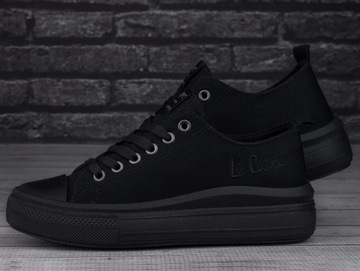 Buty, trampki damskie Lee Cooper BLACK