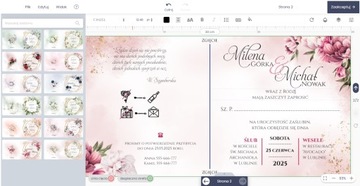 Zaproszenia Ślubne Boho Rustykalne Obrączki