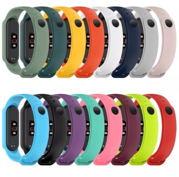 Zestaw 16 opasek do Xiaomi Mi Band 3 / 4 + Folia