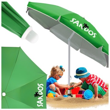 PLAŻOWY OGRODOWY PARASOL ZACIENIAJĄCY DWUWARSTOWY WODOODPORNY FILTR UV DUŻY