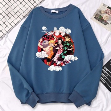 Simple Street Womens Pullovers Demon Slayer Family