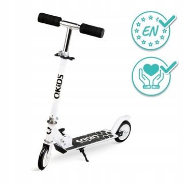 ДВУХКОЛЕСНЫЙ ДЕТСКИЙ САМОКАТ ЛЕГКИЙ АЛЮМИНИЕВЫЙ ПРОЧНЫЙ безопасный РЕГУЛИРУЕМЫЙ