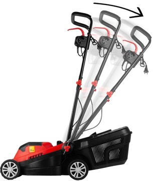 ЭЛЕКТРИЧЕСКАЯ КОСИЛКА ЛЕГКАЯ МОЩНАЯ ДЛЯ ТРАВЫ БОЛЬШАЯ КОРЗИНА 30Л 2100ВТ MALTEC