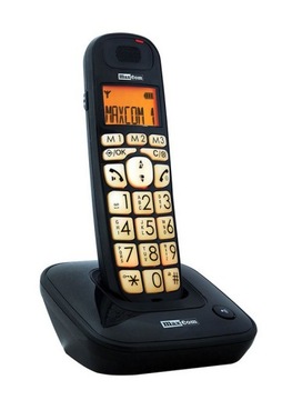 BEZPRZEWODOWY TELEFON STACJONARNY MC6800 Czarny