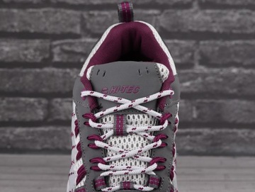 Buty damskie sportowe HI-TEC JAGUAR WOMENS VAPOUR/STEEL GREY/BOYSENBERRY