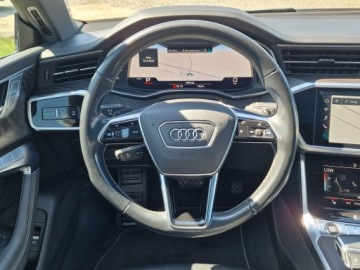 Audi A7 C8 Sportback 3.0 55 TFSI 340KM 2021 Audi A7 Sportback 3.0tfsi 340KM Mod.2022 Biała, zdjęcie 29