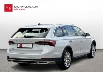 Skoda Octavia IV Kombi 2.0 TDI SCR 200KM 2022 Skoda Octavia 2.0TDI 200KM 4x4 Scout Matrix Hak ACC Ambiente Head-Up El.Fo, zdjęcie 4