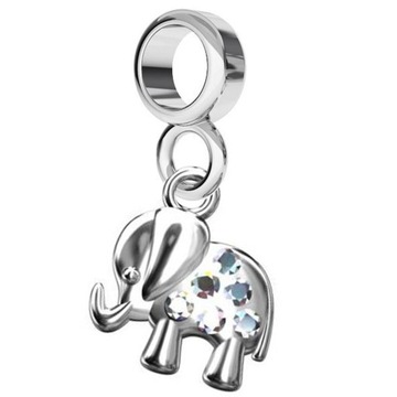 CHARMS ZAWIESZKA SŁOŃ SŁONIK srebro 925