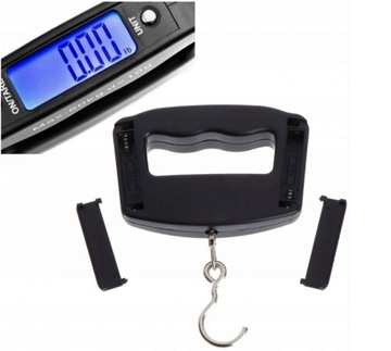 Цифровые ручные весы 50 кг/10 г с ручкой БАГАЖНЫЕ ВЕСЫ ЧЕМОДАННЫЕ ВЕСЫ